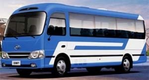 Автобус Хендай Каунту - небольшой, экономичный и комфортный